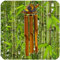 Windspiel Bambus Feng Shui Klangspiel Mobile Klangröhren Entspannung Garten Türglocke Schildkröte