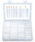 Wirefy Heat Shrink Tubing Kit - 3:1 Ratio - Adhesive Lined - Waterproof Marine Grade Wire Shrink Wrap Tubing - Industrial Heat-Shrink Tubing - White - 275 PCS