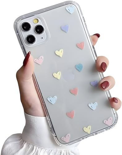 Rokmym Kompatibel mit iPhone 11 Hülle Crystal Clear Handyhülle Mode Chic Muster Ultra Dünn Silikon Stoßfest Kratzfest Schutzhülle für iPhone 11 Slim Case Cover