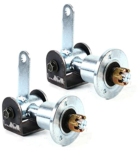 1 par de manguitos de eje de 5 pulgadas, reforzados con cubos de rueda, eje de mangueta de eje para DIY 110 cc Go Kart Quad piezas de bicicleta