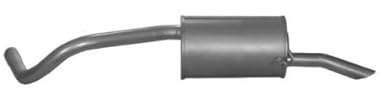 IZAWIT 23.093 Endschalldämpfer Hinten Kompatibel mit VW Fox Schrägheck 5Z1, 5Z3, 5Z4 5Z6253609M