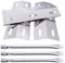 Hipoilk Grill Ersatzteile für Ducane 30400040 Teile, Reparatursatz für Ducane Gasgrill 3100, 3200, 3400 Ersatz Brennerrohr Heizplatte Schild DUCHD1, 30500048, 30500602 , DUCHP1