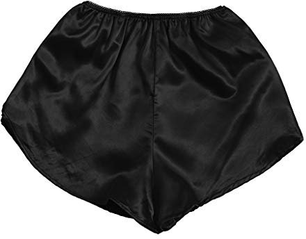 Generico Crema Depilatoria Pantaloncini da Donna in Pigiama di Pizzo Floreale con Fiori Sexy in Raso di S-XXXL Taglie Comode