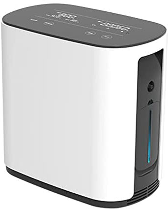 Generatore Concentratore di Ossigeno,Macchina Portatile Regolabile per Ossigeno 1-7 L/min,Macchina per Ossigeno ad Alta Purezza 96%,Concentratore di Ossigeno con Grande Capacità Aggiornata,AROW