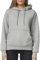 Smith & Solo Hoodie Damen – Kapuzenpullover Frauen Baumwolle Long, mit Kapuze Pullover Sweatshirt Rundhals, Slim Fit Freizeit Sport Langarmshirt, Hoodies Training - Pulli (XL, Grau)