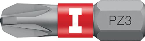 Hilti 2039051 10x Torsion PZ3 Screwdriver Bits S-B PZ3 25/1 T, Length: 25 mm