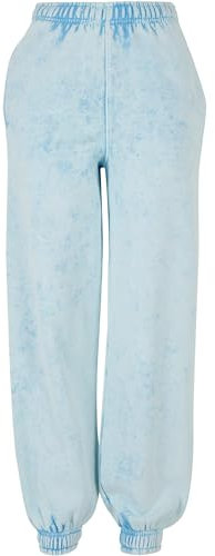 Urban Classics Damen Hose Ladies Towel Washed Sweat Pants balticblue XXL