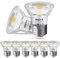 DEIFUA E27 LED Lampe Warmweiss 3000K 3,5W 385 Lumen Ersetzt 50W Halogen Leuchtmittel, 6er-Pack, Nicht Dimmbar Reflektorlampe, Flimmerfrei Energiesparlampe, Abstrahlwinkel 360° Birne, 38° Spot Strahler