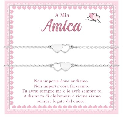 CheersLife Partnerarmband par armband gåva alla hjärtans dag för honom armband för par partnerarmband halva hjärta ring par armband matchande armband fjärrrelation armband par IT, Rostfritt stål,