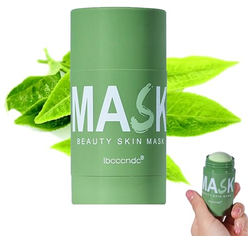 Oneews Green Tea Mask Stick, Atheniz Blackhead Remover, Green Tea Deep Cleanse Mask, Green Mask Stick Pore Cleaner for Men and Women, Oneews Green Tea Stick for All Skin Types (1PC)