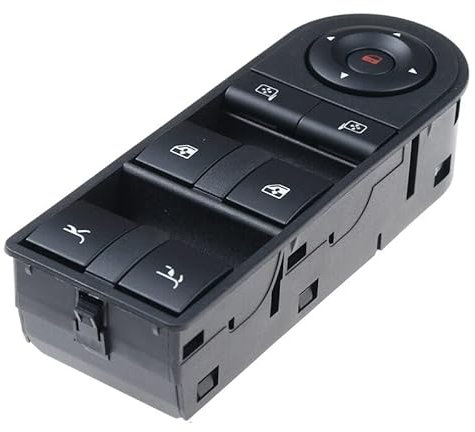 DRENGE Fensterheber Schalter Hauptschalter Fensterheber Für Vauxhall Für Tigra Für Twintop Für OPEL Für TIGRA B 2004-2009 Power Electric Master Window Control Switch 93162636