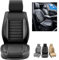 VEVOR-Sitzbezüge, universelle Autositzbezüge, komplettes Sitzset, Vorder- und Rücksitz, 9-teiliger Kunstleder-Sitzbezug, halbgeschlossenes Design, abnehmbare Kopfstütze und Airbag-kompatibel