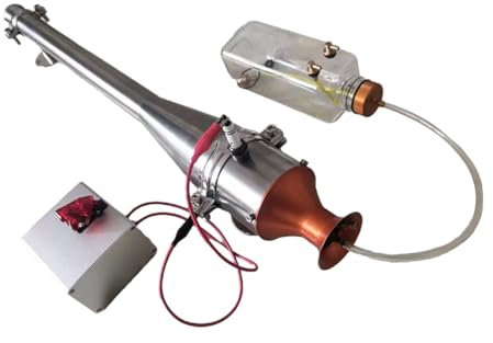 ToyGhillied Internal Combustion Engine Model Kit, Medium Pulse Jet Valve-Controlled Gasoline, DIY Physics Experiment Educational Model for Tech Enthusiast (RTR Version)