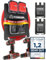 Adlerfokus Wandhalterung für Einhell Akkus & Ladegeräte [Made in Germany] Einhell Akkuhalter Wandhalterung mit Premium Montagematerial - Einhell Akku Wandhalterung 18V - Einhell Akku Halterung Wand