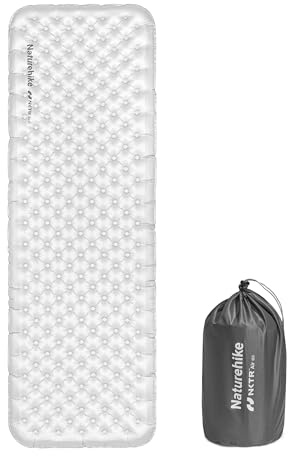 Naturehike Thermal 6,5 R- KäLtebestäNdige, Camping-Isomatte mit Seitenwänden, 4 Jahreszeiten, 10 cm Dick Ultraleicht, Selbstaufblasend, Langlebig, mit Aufblasbarer Tasche