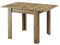 B&D home Esstisch LIVIUS, 80-120x80cm, ausziehbarer Esszimmertisch Küchentisch Holztisch für Küche, Esszimmer, modern Design, Eiche Optik, 11218-80-EIDA