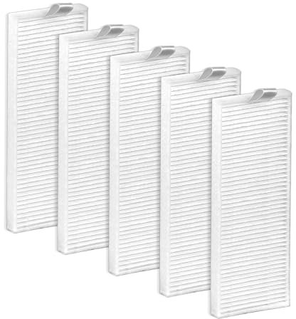 Filtri HEPA di ricambio M210 (5 pezzi) compatibili con robot aspirapolvere Lefant M210B, M213S, M210S, M210, M213, OKP Life K2, K3, K3A, K4, K5, kit filtri, parti di ricambio, kit di accessori per