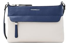 Fiorelli Women's Isla Crossbody Bag, Lightweight & Stylish Shoulder Handbag with Adjustable Straps, Faux Leather, Nautical Blue & Light Stone