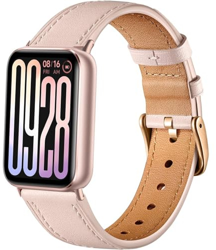 Issinlky Lederband für Xiaomi Watch 8 Pro/9 Pro/10 Pro, Business armband für Xiaomi Redmi Watch 4/5/6 Herren Damen