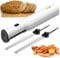 Cordless Electric Carving Knife with Two Serrated Blades for Multi-Purpose Use, Ergonomic Handle Plus Low Vibration & Noise For Your Comfort, Meat, Vegetable or Bread Knife