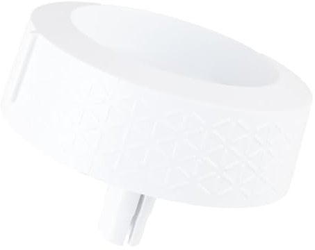 Dryer Knob Compatible With Hotpoint Tumble Dryer H1D80WUK H2D71WUK H2D81WEUK H2D81WUK Main Time Selector Minutes Dial White Plastic