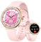 Smartwatch Donna con Chiamate WhatsApp 1,27 HD Orologio Fitness con 110+ Sports 24H Cardiofrequenzimetro SpO2 Sonno Ciclo Mestruale Contapassi IP68 Impermeabile Smart Watch Rotondo per Android iOS