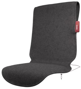 Stoov Wärmedecke - Kabellos - 1,5 bis 3 Std. Wärme - Big Hug XL | Infrarot-Wärmetechnolgie - Wiederaufladbares Wärmekissen - Drei Wärmelevel - Mit automatischer Abschaltung - 47 x 135 cm -
