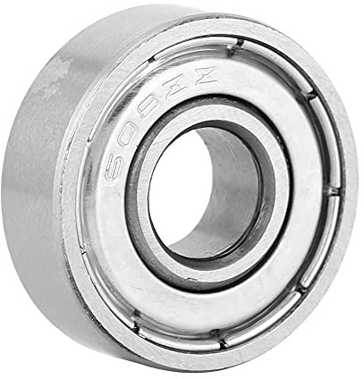 ERYUE 608ZZ Doppelt Geschirmte Kugellager aus Kohlenstoffstahl für Mechanische Unterstützung, 10 Stück Miniaturlager 8 X 22 X 7 Mm für den Industriellen Einsatz