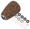 Angelknopf, Holz Angelknopf Durable Wood Knob Ersatzteile für Baitcast/Daiwa/Spinning Angelrolle Griff Griffknopf(C)