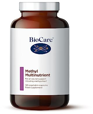 BioCare Methyl Multinutrient | Vegetable Capsules | High Potency Multinutrient | for All-Round Support, Including Methylation | Suitable for Vegetarians and Vegans | 120 Capsules