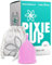 Pixie Menstrual Cup - No Metals or Toxins - 100% Medical-Grade Silicone - Ranked 1 for The Most Soft Reusable Period Cup - Wear 12 Hours - Tampon Alternative - Buy One We Give One (Small)