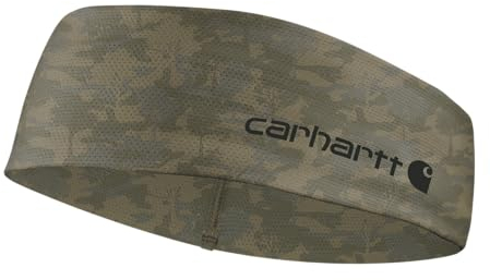 Carhartt Herren UP0263U Force® leichtes kühlendes Stirnband, Tree Camo-Burnt Olive, Einheitsgröße