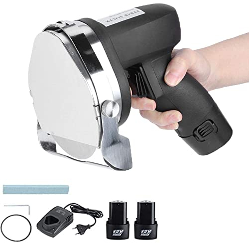 Meat Slicer Machine, Kebab Slicer Gyro Knife Electric, Portable Cordless Power Professional and Commercial Electric Shawarma Knife Gyro Knife Doner Kebab Slicer,cordless-A (Cordless A)