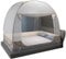 KemNet Moskitonetz, Faltbares Bett-Moskitonetz, Moskitonetz Doppelbett und Einzelbett, Doppeltür-Moskito-Campingzelt für Schlafzimmer, Camping, Outdoor, Picknick (W150 * L195 * H150cm)