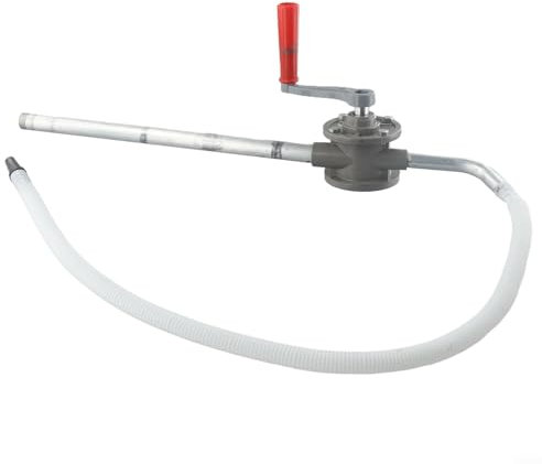 Jonikuper Pompe manuelle professionnelle pour chauffage d'huile, diesel et essence – Pompe à siphon robuste pour atelier et garage pour huile diesel