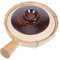 Gatuida Traditional Chinese Clay Pot for Cooking Rice Stews Large Clay Casserole Pot Heat Resistant Ceramic Cookware