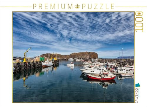 Puzzle · Der Hafen von Stykkisholmur | 1000 Teile · Lege-Größe 64 × 48 cm · CALVENDO Puzzle