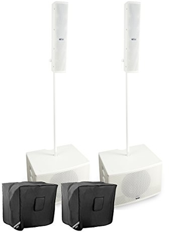 FBT Audio Vertus CS1000 Compact Line Array Weiß & Hüllen