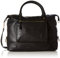 PIECES Damen Pcsandy Leather Weekend Bag Henkeltasche Schwarz (Black)
