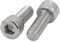 Sourcingmap M8 x 20 mm 304 acciaio INOX mano sinistra filettatura vite a brugola bullone pezzi