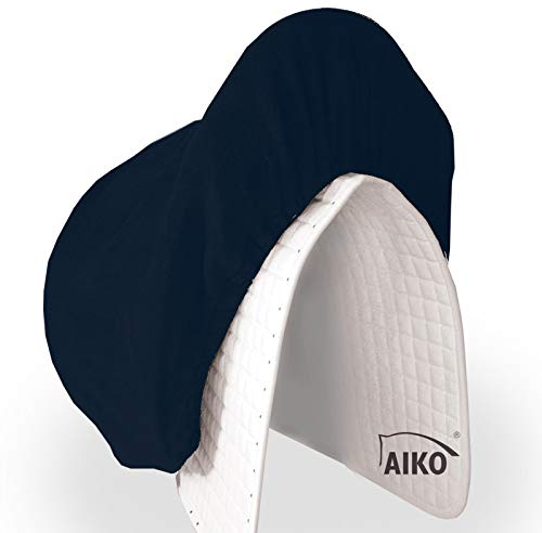 Aiko Sattelschoner atmungsaktiv und waschbar, Gute Passform, Navy