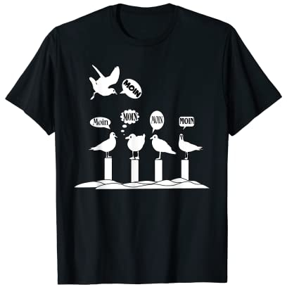 Moin Hoodie - T Shirt f. Herren und Damen Geschenkartikel T-Shirt
