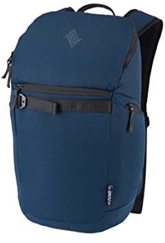 Nitro Nikuro, Daypack, Alltagsrucksack, Schulrucksack, Sportrucksack, Laptopfach, 26 L, Indigo