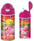 3D LiveLife Gourde - Flamants Roses de Deluxebase. Gourde plastique Animaux Lenticulaire 3D avec Paille. Gourde pour enfants 600 ml avec illustrations originales de l'artiste renommé Michael Searle