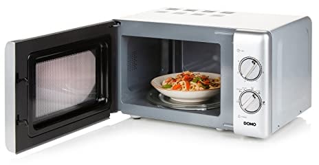 DOMO DO3020 Solo-Mikrowelle - 20 L - 700 W silber