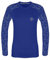 Proviz Womens REFLECT360 Sports T-Shirt – Reflective, Long Sleeve, Fluorescent Running Top for Women, Gym Top, Hi Vis Ladies Running Top Royal Blue