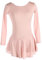 EIS Eiskunstlauf Rollschuh Kleid Mädchen Frauen Lange Ärmel Wettbewerb Gymnastik Handgemacht Ballett Tanzen Rock Trikot (Color : Pink, Size : S)