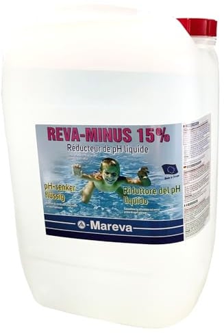 Mareva Réducteur de pH Liquide 15% 20L, Naturel