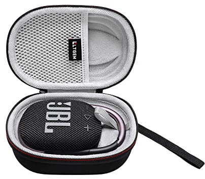 L LTGEM Hard Case for JBL Clip 4 Speaker - Portable Travel Bag (Case Only)