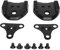 Fahrradpedaladapter, Doppelte Bügel-Fahrrad-Adapter, Metall Fahrrad-Pedal-Adapter-Kompatibilitäts-Metallfahrrad-Zusätze mit Schrauben für Rennrad